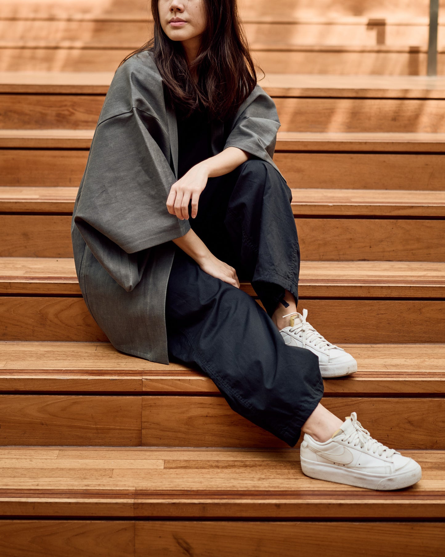 Grey Denim Haori (Made to Order)