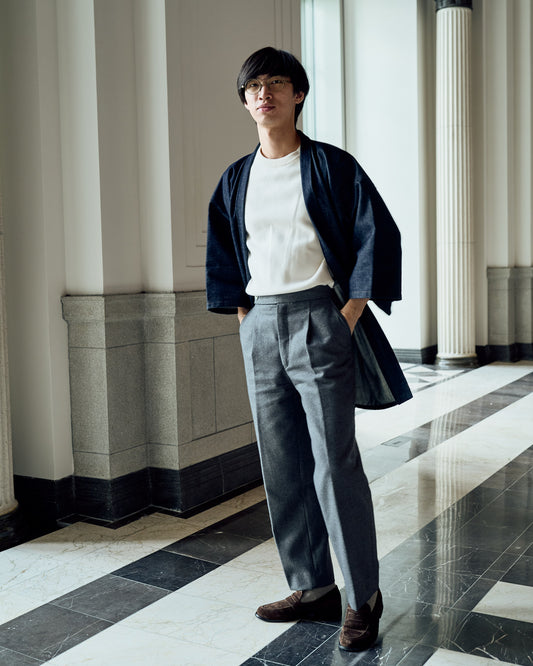 Dark Wash Denim Haori (Made to Order)